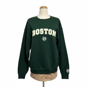 NBA Boston Green Crew Neck Sweater